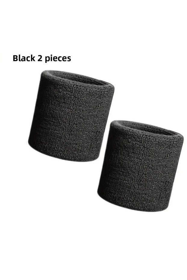 2Pcs 10cm Towel Wristband Hand Wristbands Football Basketball Tennis Sweatband Double Sportsman Wristbands