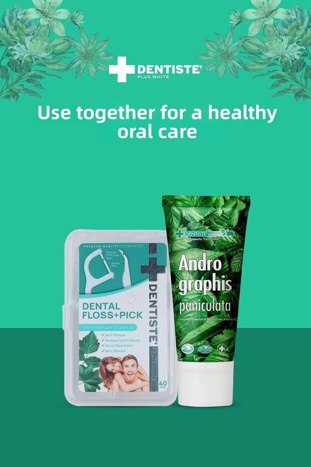 Toothpick Dental Floss 40-Pack - 5