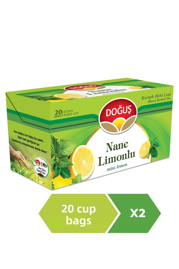 Mint Lemon Herbal Tea 20Pcs - 1