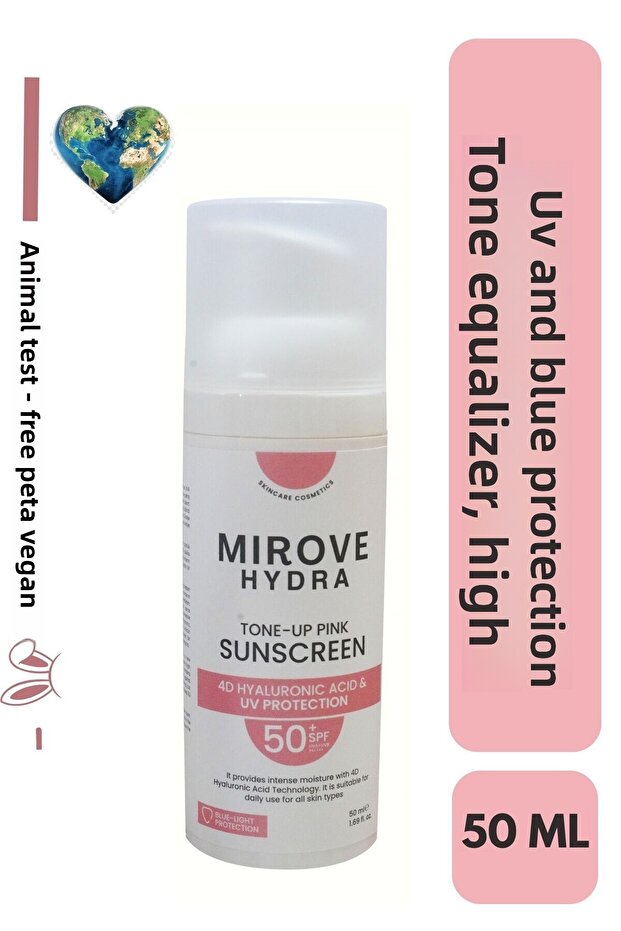 ميروفي هيدرا بينك تون موحد 50+SPF واقي من الشمس
