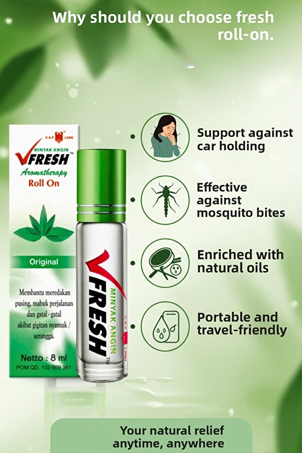 Aromatherapy Fresh Roll-On Original - 2