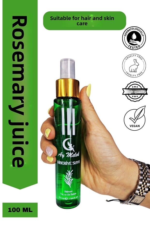 Rosemary Water Anti-Shedding and Hair Growth Support 100% Natural Hair Tonic