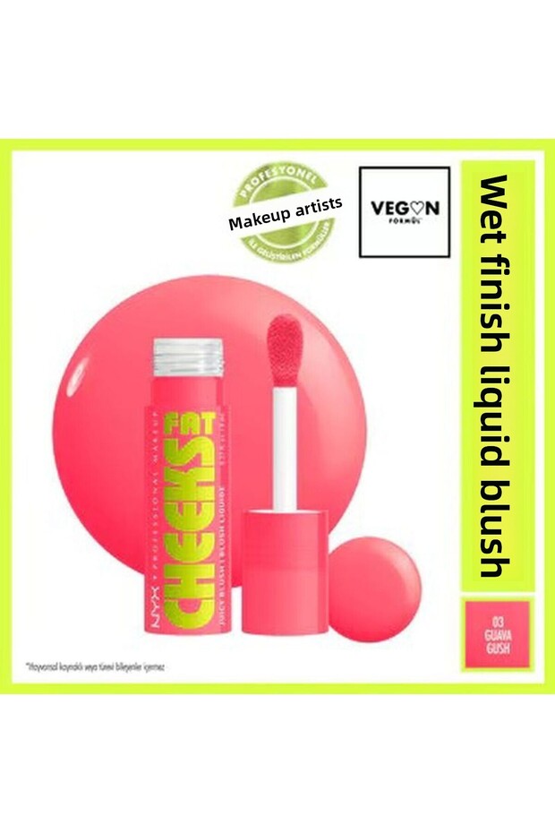 Fat Cheeks Liquid Blush Guava Gush 03
