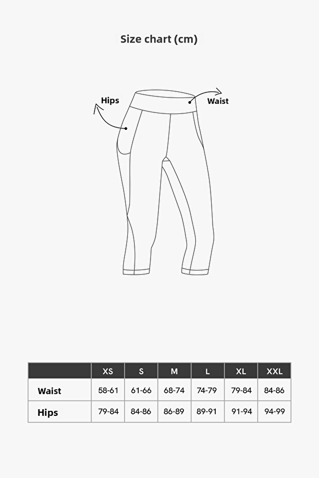 Damskie granatowe legginsy Capri z wysokim stanem i podwójną kieszenią pod kolanami Capri - 7