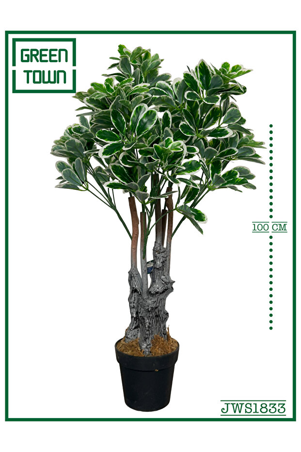 اشجار الشفليرا الصناعية-100cm - 1