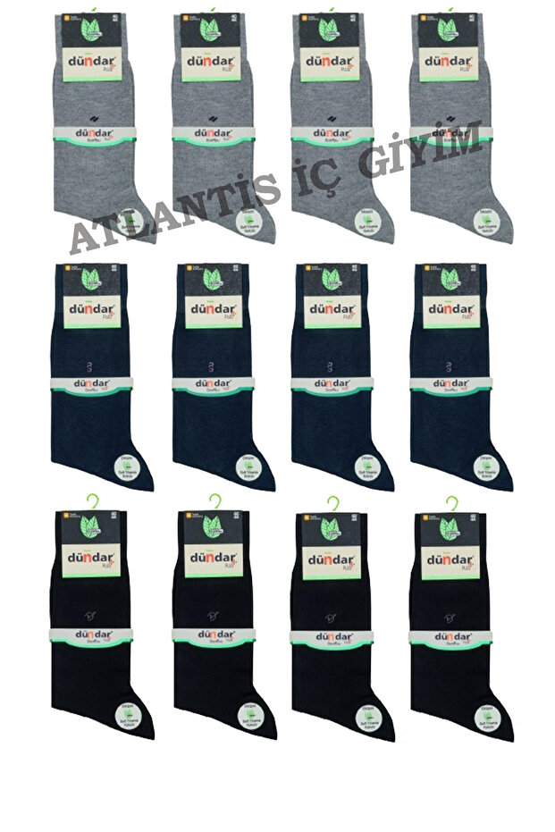 Men's Summer Thin Knee-Length Long Socks 12 Pack 40-44