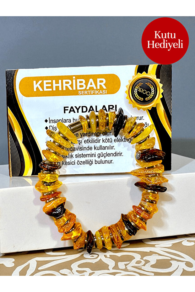 100% Original Boxed Drop Amber Bracelet – Certified and Boxed – and Anti-Stress