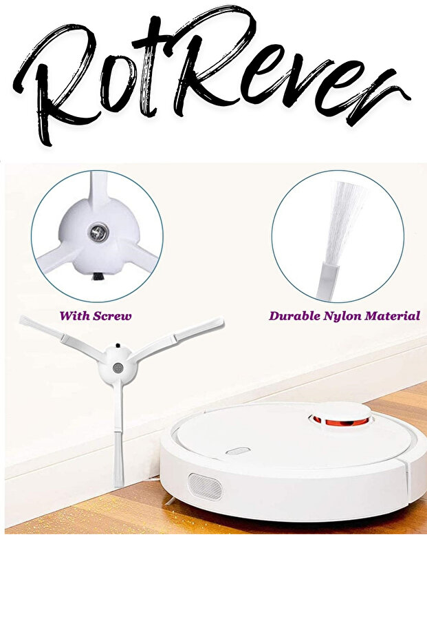 Xiaomi Mi Robot Vacuum Mop 2 Pro(MODEL NO Dikkat)Uyumlu Filtre,Fırça,RotRever Bezi Seti-6 Parça - 8