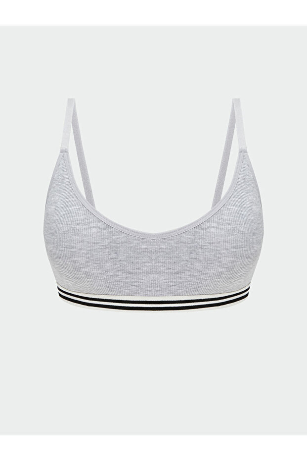 Sparkling Choices from Shining Store |   Striped Bustier Without Underwire - 1