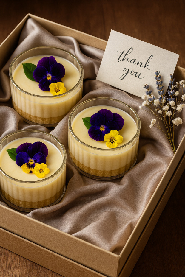 3-Piece Round Striped Glass Magnolia Presentation Bowl – Dessert, Breakfast, Appetizer and Snack Bowl
