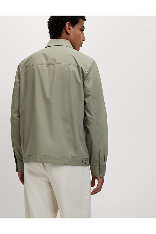 %100 Pamuklu Overshirt Gömlek - 5