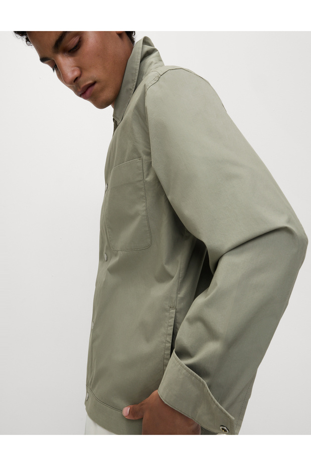 %100 Pamuklu Overshirt Gömlek - 4