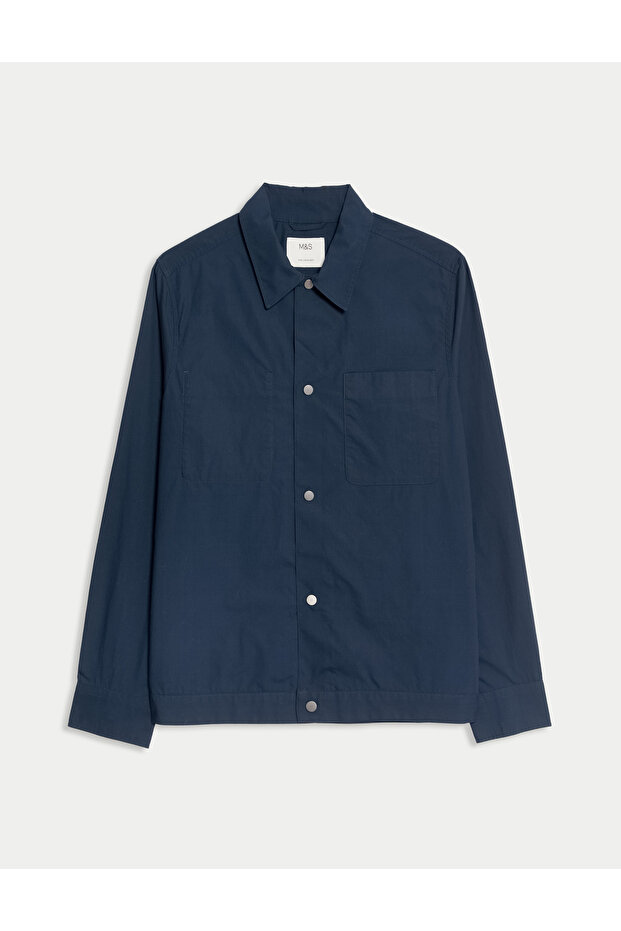 %100 Pamuklu Overshirt Gömlek - 7