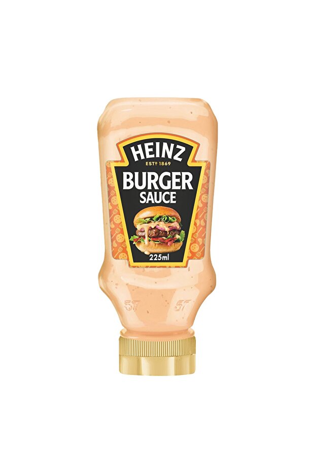 Burger Sauce Squeeze 225 mlCreamy Tangy Flavour Perfect for All Sandwiches