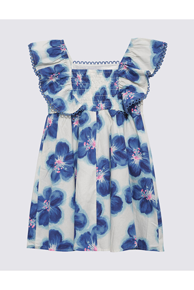 Pamuklu Çocuk Elbise - 3