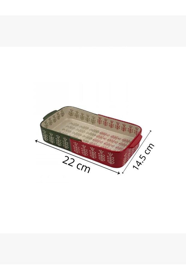 Rectangular ceramic baking tray - 2