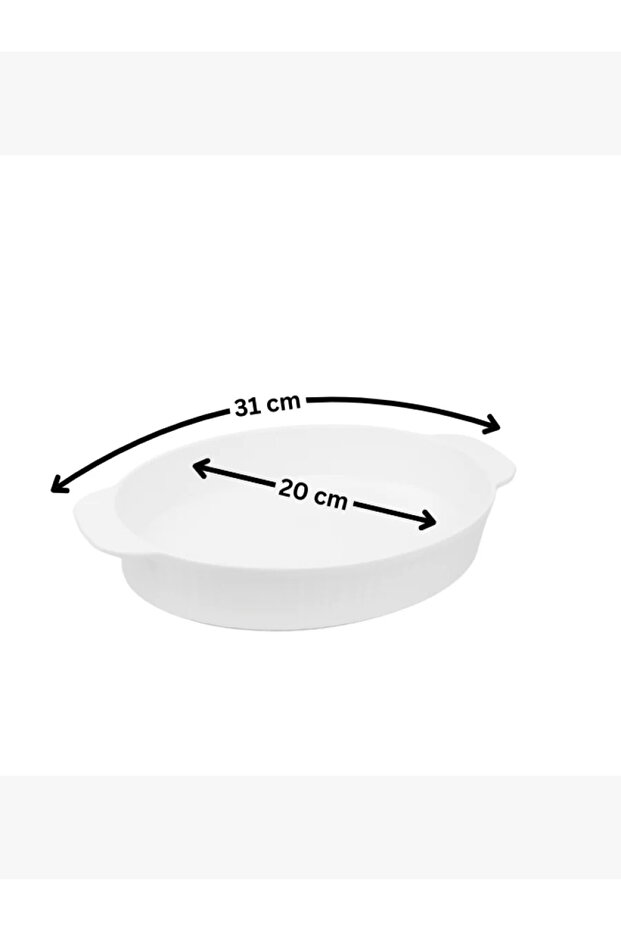 صينية خبز سيراميك بيضاوية - 1