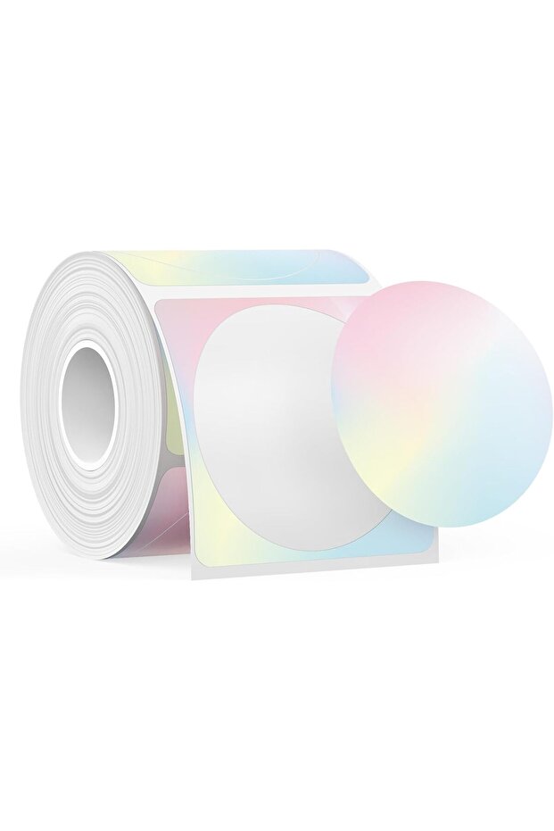 Katasymbol T50M Pro Label Tape Paper, Waterproof Labels for Home, School, Office, Diameter 50