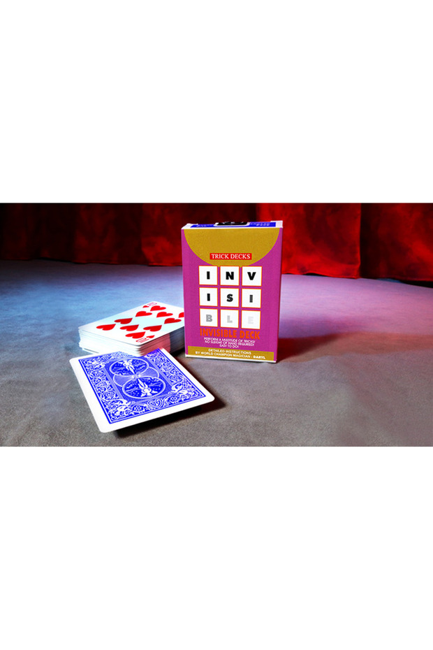 Invisible Deck Bicycle Mandolin Blue - 1