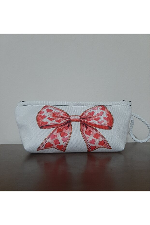 حامل أقلام على شكل فيونكة من OWL BAG - حقيبة مكياج
