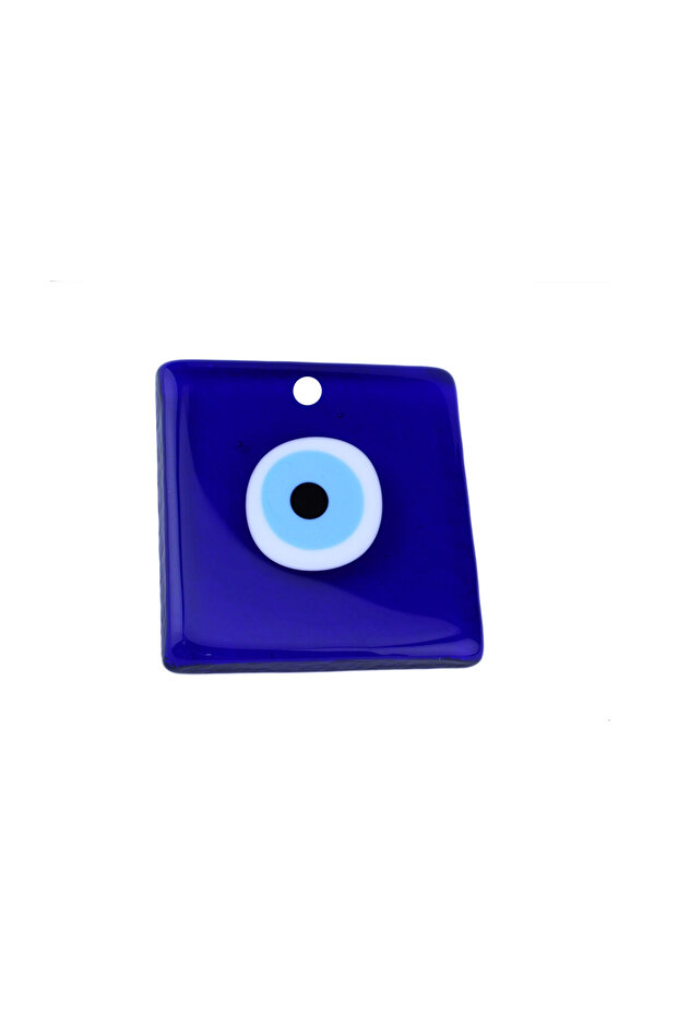 Glass Evil Eye Bead Perforated Square Model
