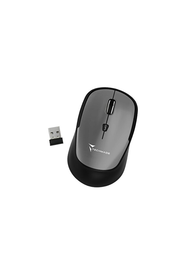 Mouse Wireless Tm-xj35 Grey - 3