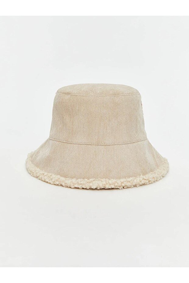 LCW Kadın Pelüş Bucket Şapka (W5) - 3