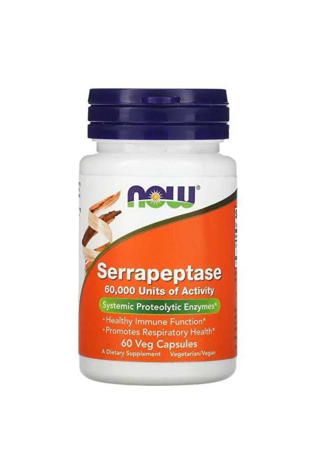 Serraptase 60,000 units of activity 60 capsules