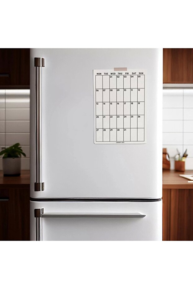 2026 Aylık Planlayıcı Duvar Takvimi, 33X48 cm & A4 Takvim, 12 Ay Poster Takvim, Organizer Takvim - 5