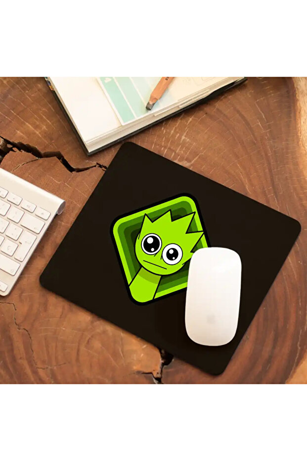 Mousepad Sprunki Lime Square - 3