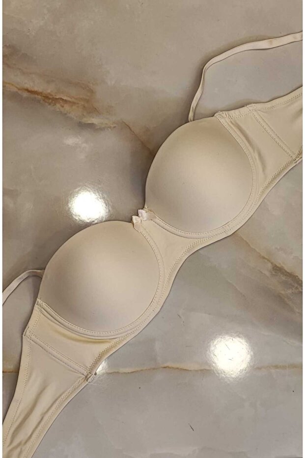 Strapless Micro Support Underwire Removable Strap Bra - 2
