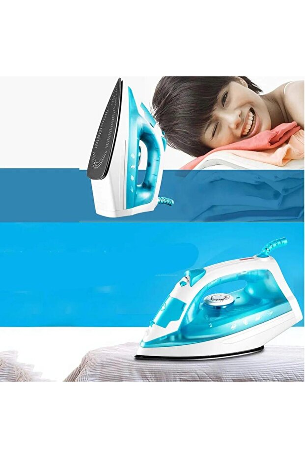 Multi-function Steam Iron (2517) DX with 1200W Power and Heat Control Function - 2