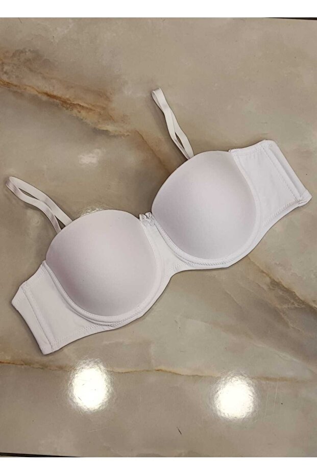 حمالة صدر بدون حمالات مع دعامة صغيرة وحمالات قابلة للإزالة - 6