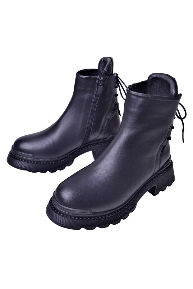 Kadın Deri Postal Bot 25100003K - 5