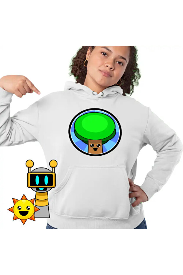 Дамски суитшърт Sprunki Tree - 2