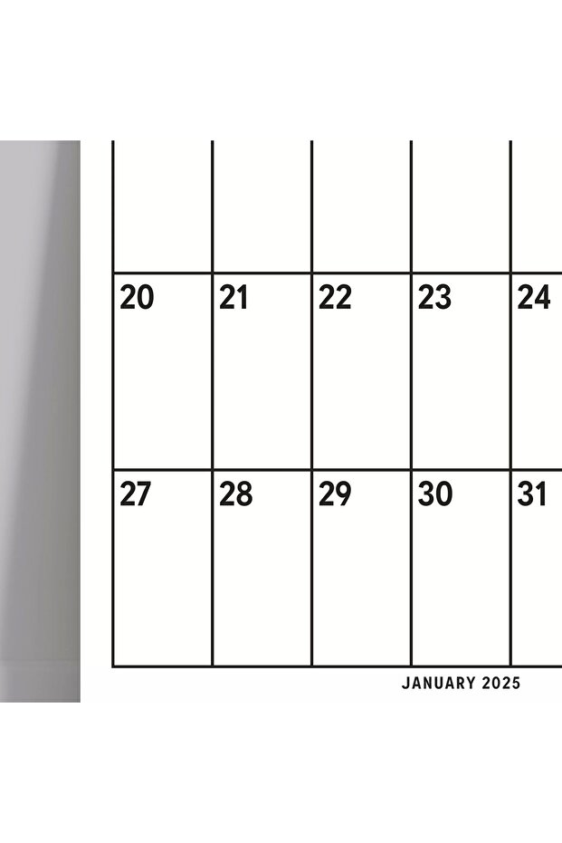 2026 Aylık Planlayıcı Duvar Takvimi, 33X48 cm & A4 Takvim, 12 Ay Poster Takvim, Organizer Takvim - 4