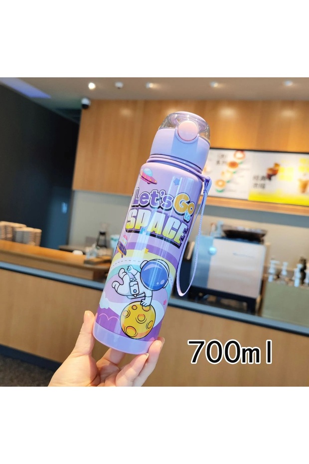 Astronaut 700ml Water Bottle Water Bottle Water Bottle Bpa Free Water Bottle (with Sticker Gift)
