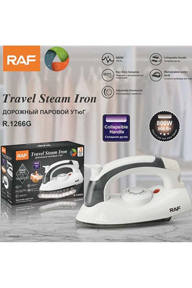 Travel Helper Portable Mini Electric Iron/Folding Compact Hand-Held Steam Travel Iron