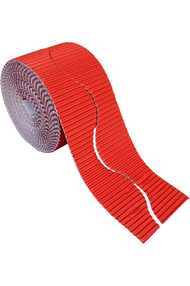 Border Roll Red ( Size 10cm*7.5M, )