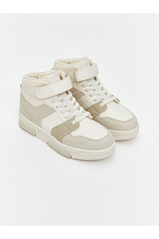 Esvab • Modern & Distinctive Lace-Up Ankle-Length Girls' Sneakers