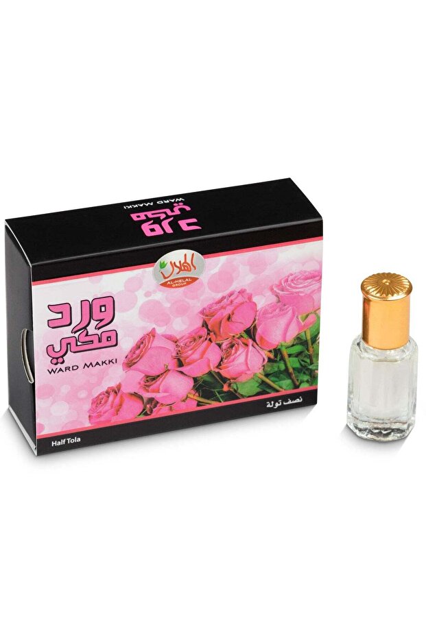 Makkah Rose Perfume Half Tola