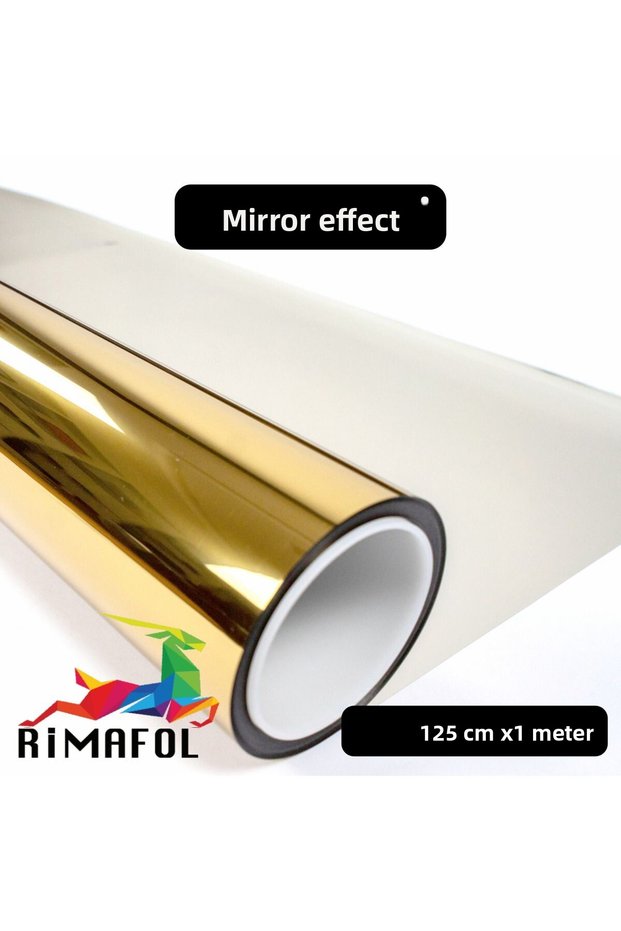 Rimafol Lion self-adhesive mirror effect anti-scratch film GOLD 125cmx1m