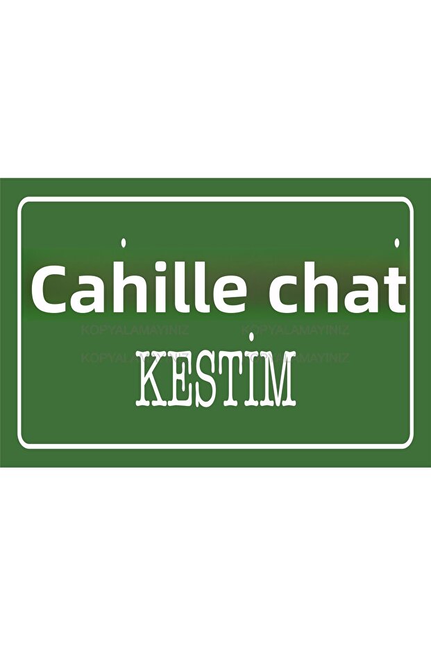 Cahille Chat Kestit Funny Saying Quotes Wall Graffiti Retro Wood Poster Painting