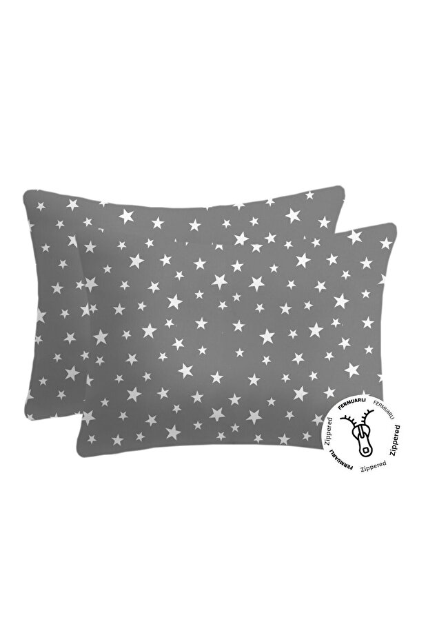 100% Cotton Zippered Baby Pillow Case 40X60 (2 Pieces)