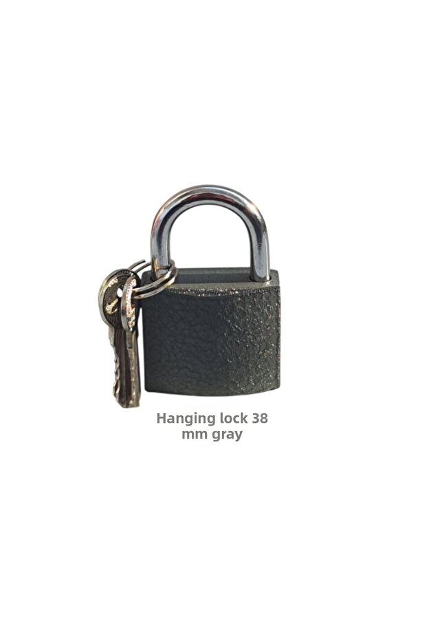 قفل أسماء 38 ملم رمادي - 5