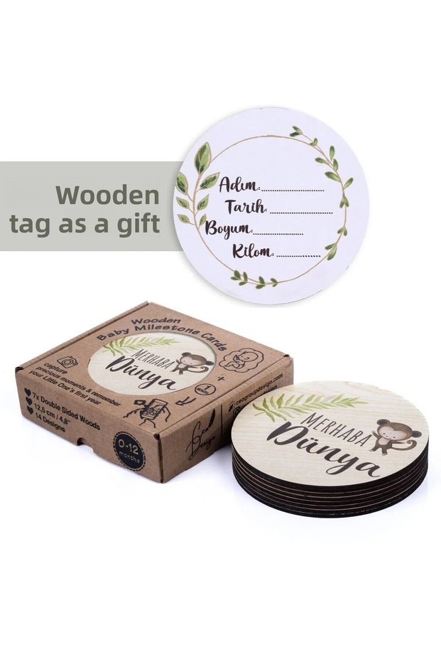 Wooden Baby Photo Booths with Cute Safari Animals