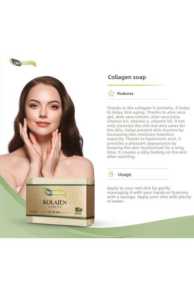 Collagen soap