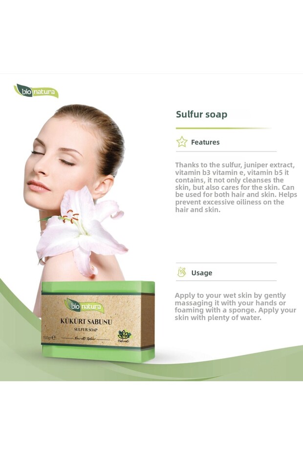 Sulfur Soap 150 GR