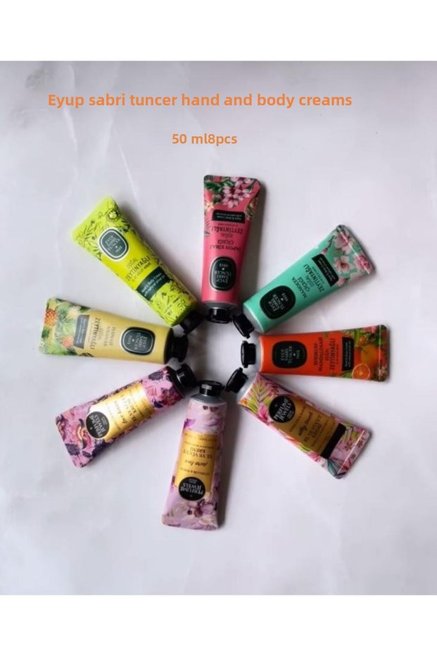 Eyüp Sabri̇ Tuncer Hand and Body Creams 50 ml 8 Pieces