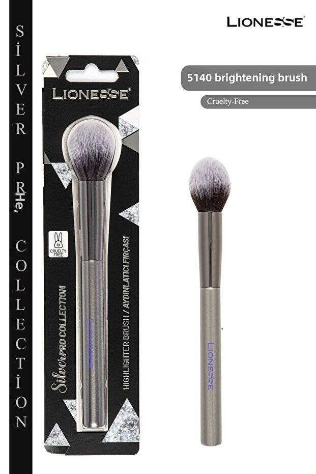 فرشاة تفتيح البشرة من سيلفر كوليكشن 5140 - سلسلة احترافية، خالية من القسوة - 3
